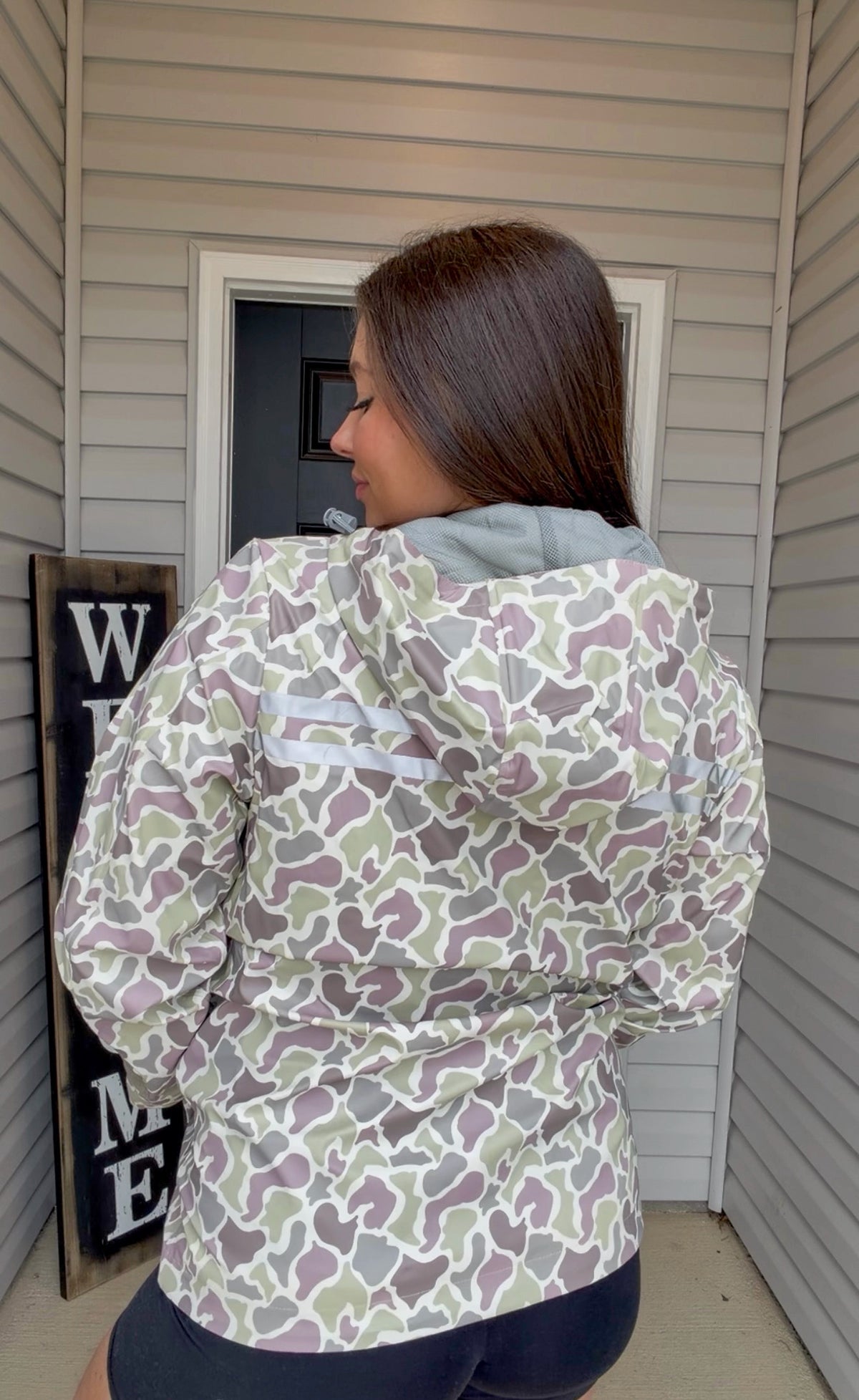 LuluMac Camo Rain Jacket