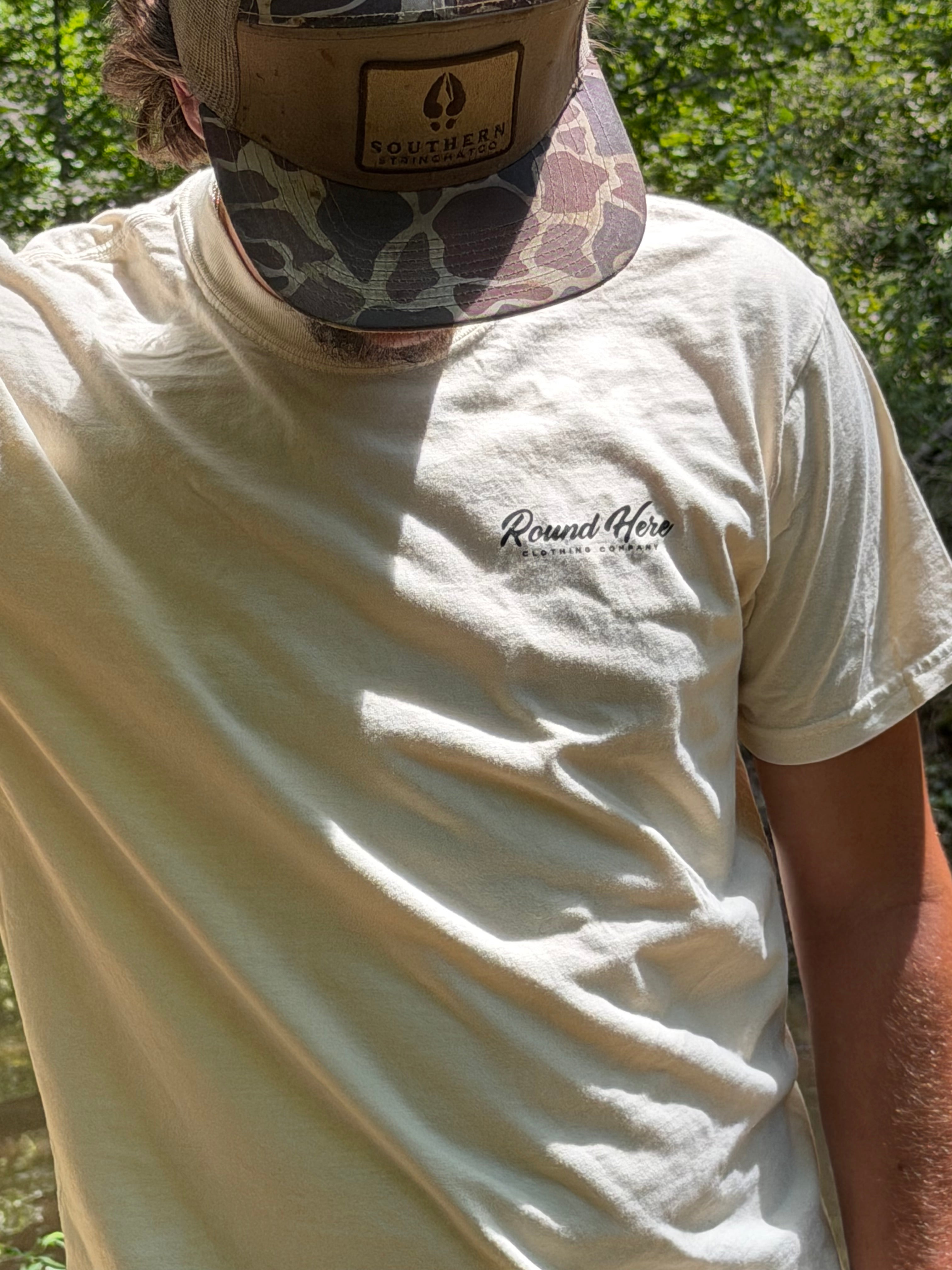 ‘Round Here Clothing Duck Camo Dog