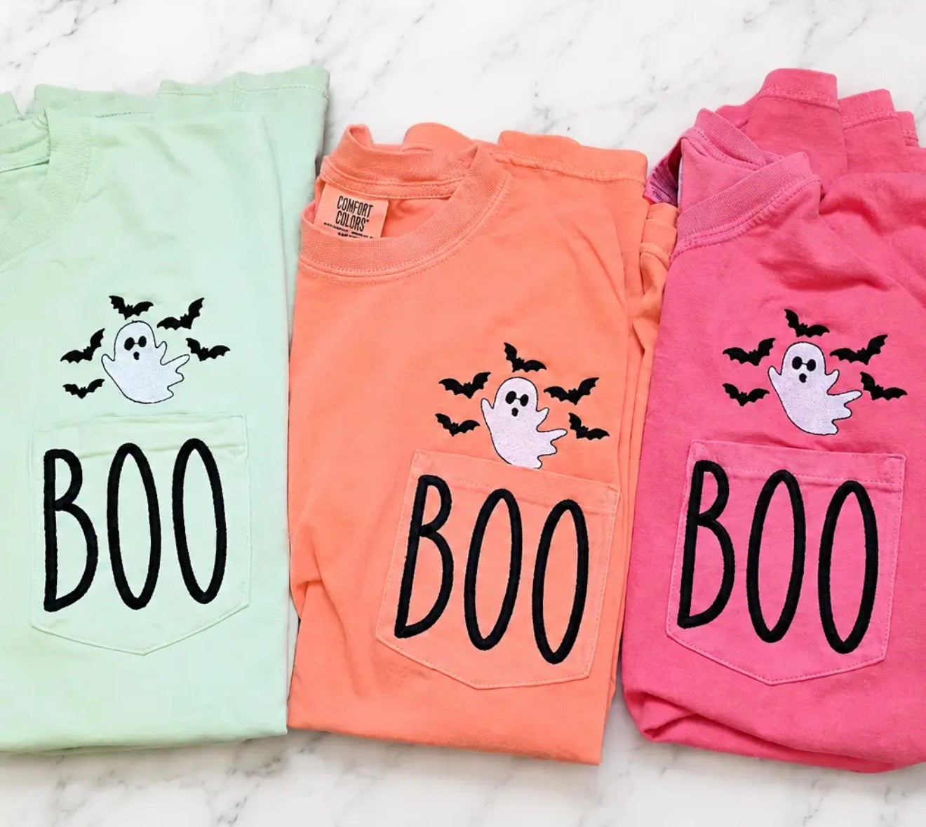 Embroidered BOO CC Tee