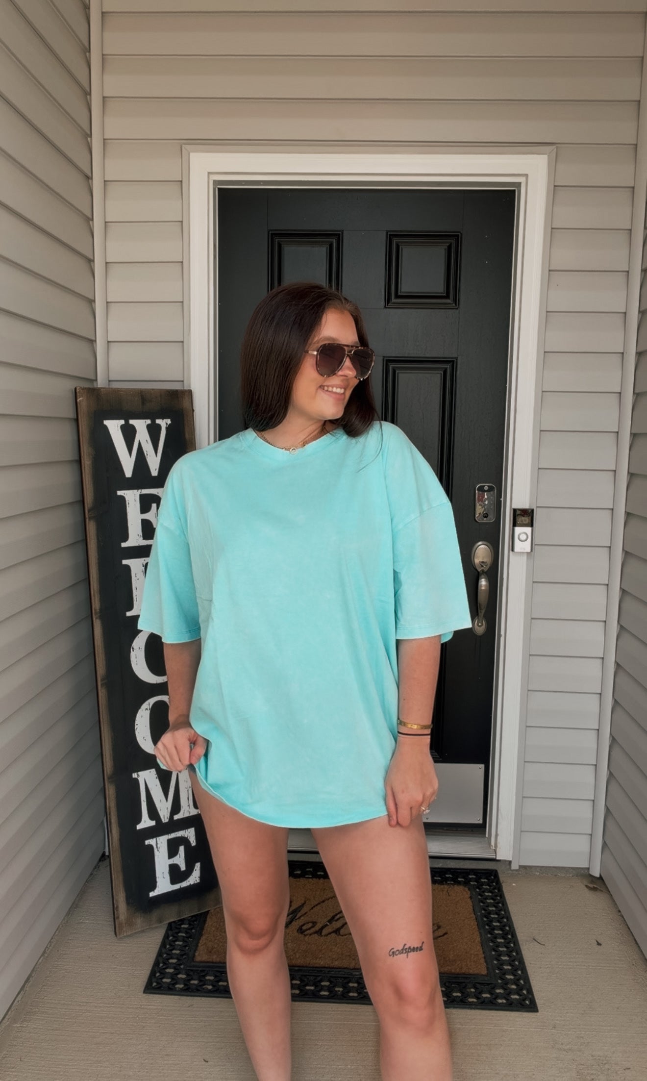 Static Acid Washed Tee