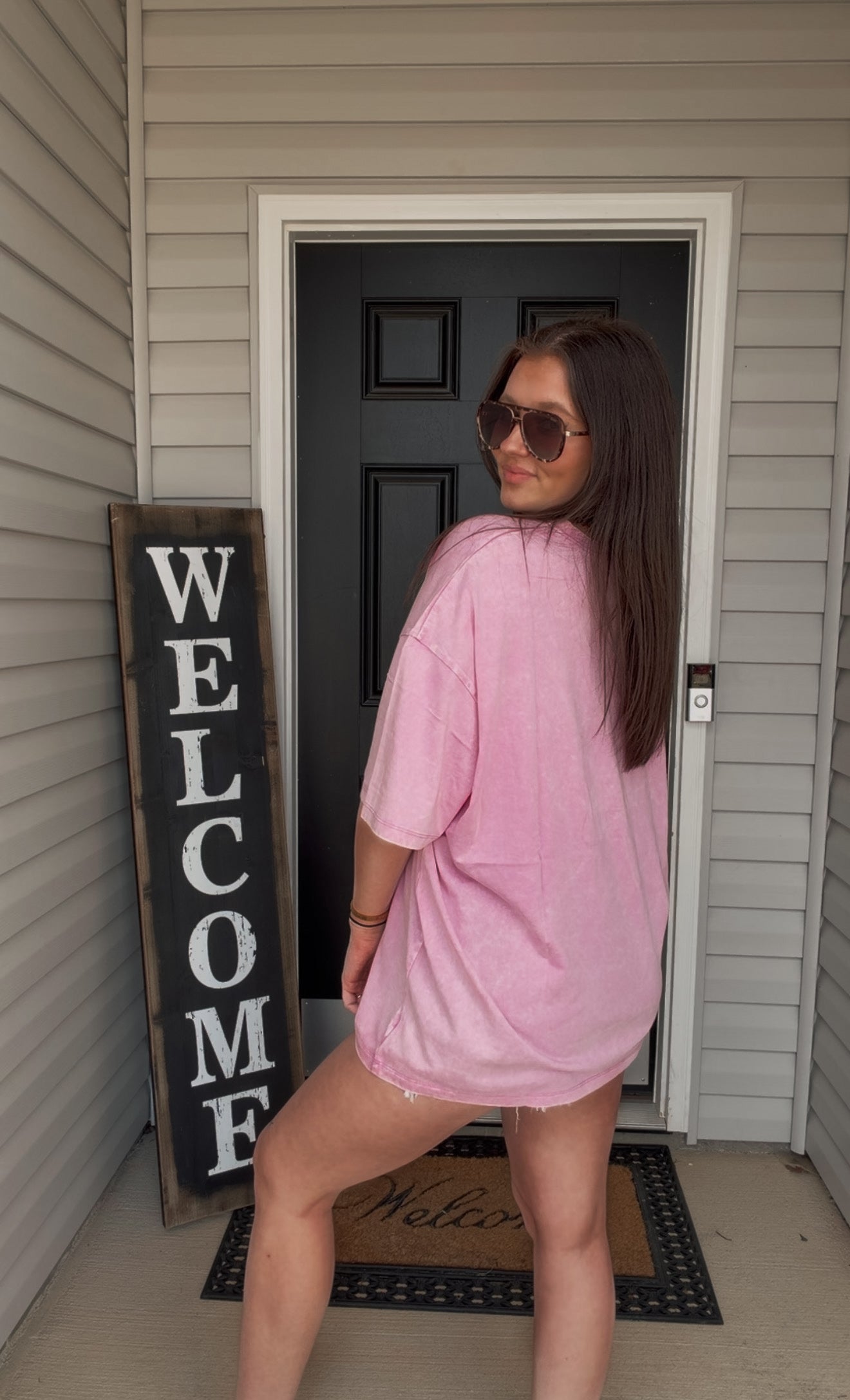 Static Acid Washed Tee