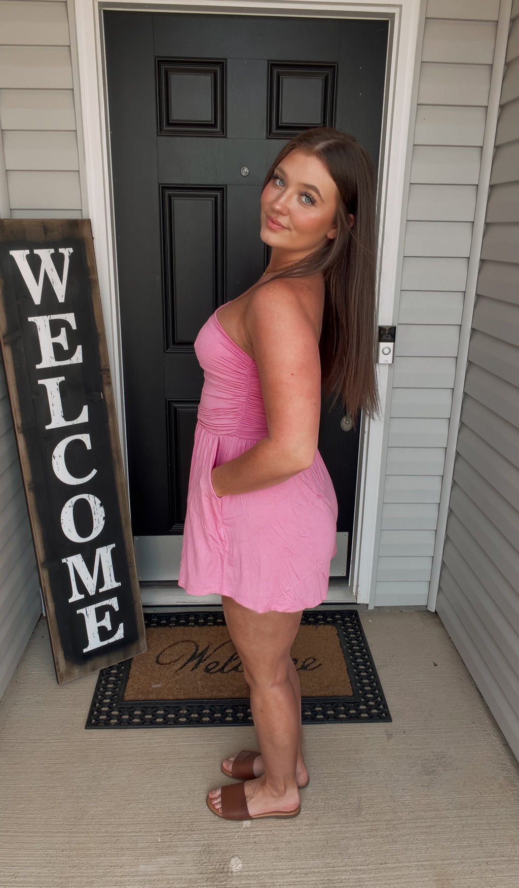 Soft Strapless Haisley Romper