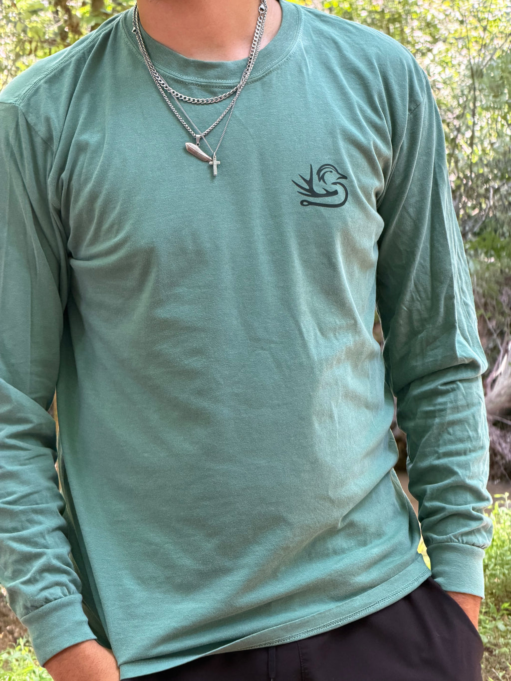 Southern Down LS Camo Tee