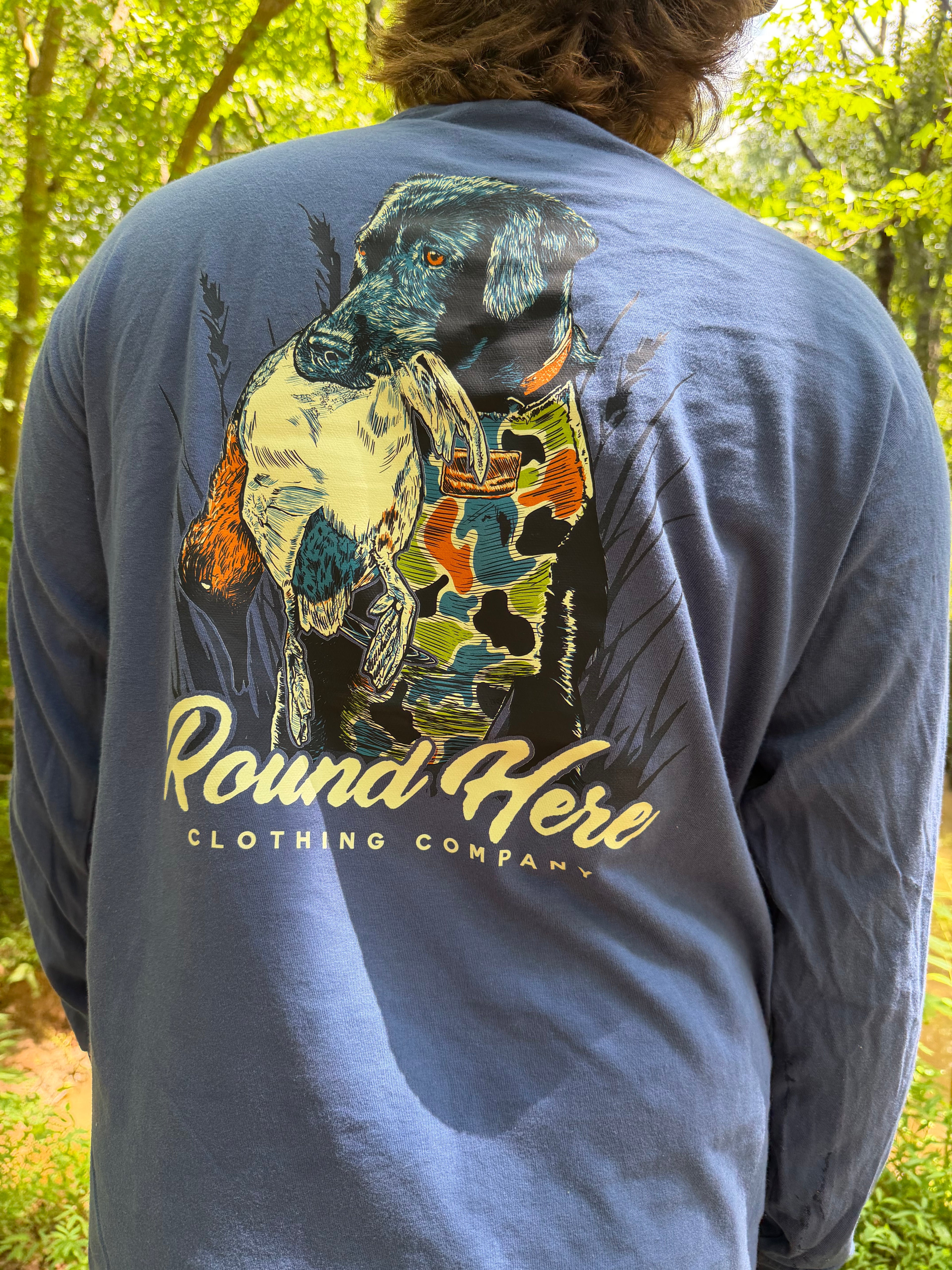 ‘Round Here Clothing Mallard Retriever