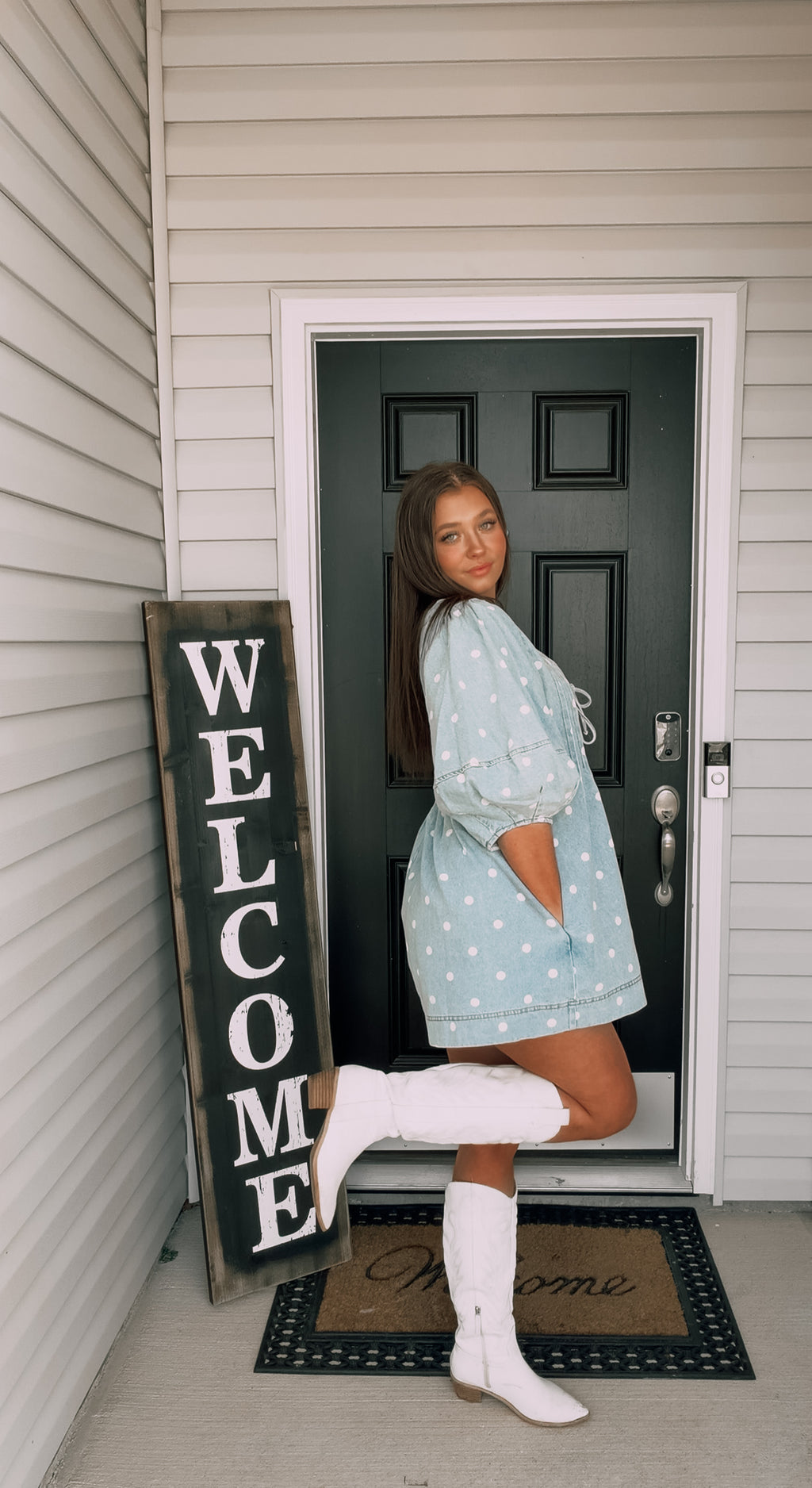Lainey Dot Romper