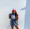 USA Lace Graphic Tee