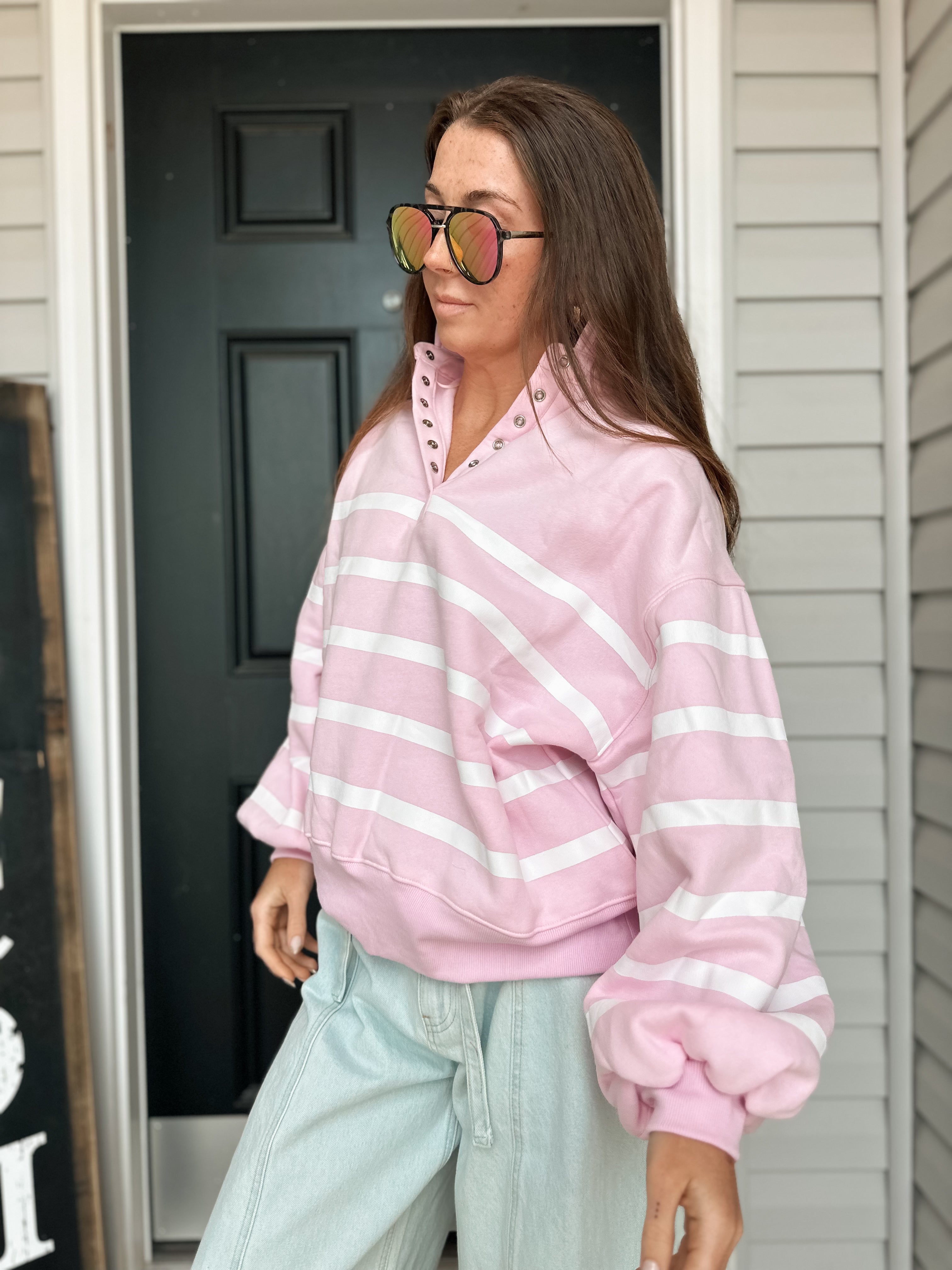 The Hampton Stripe Pullover