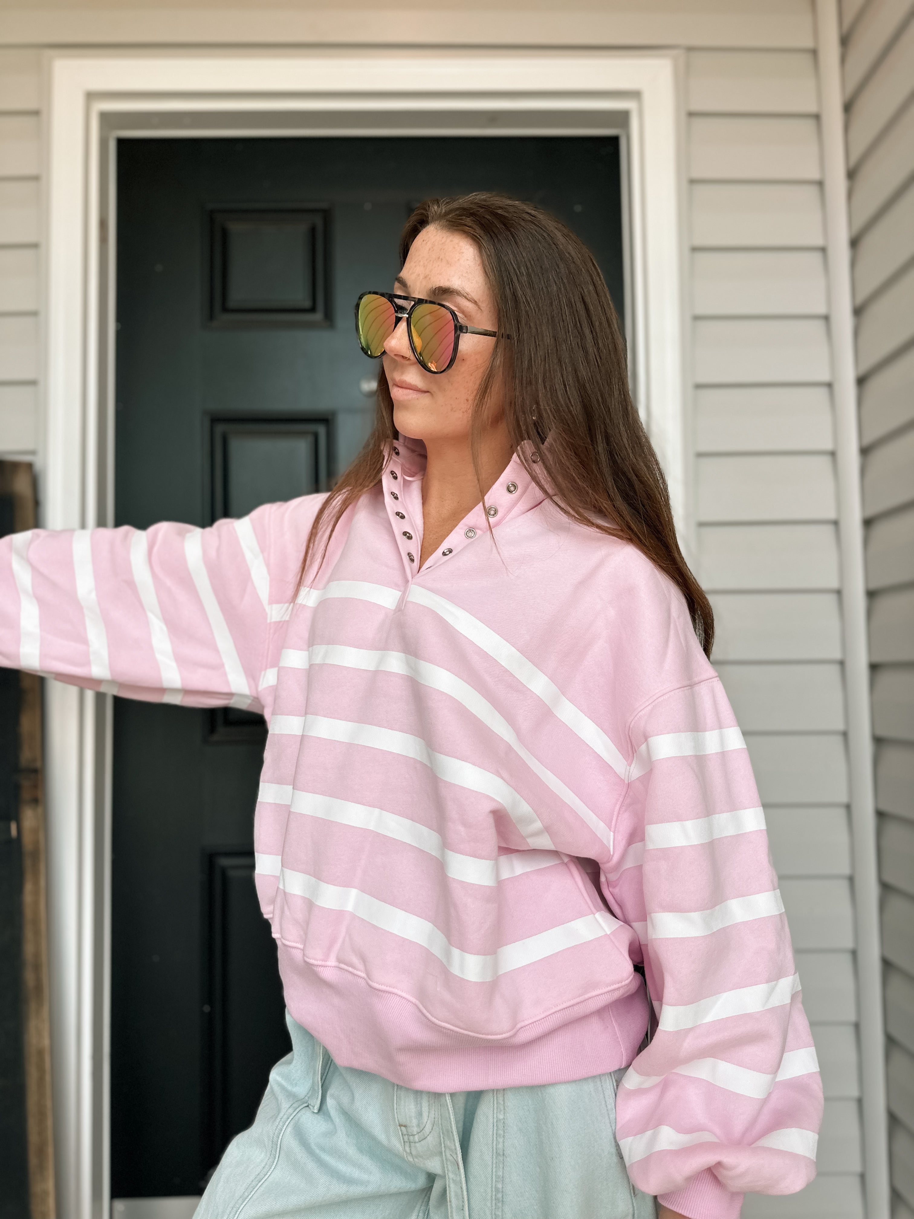 The Hampton Stripe Pullover